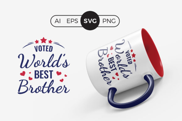 Review: Voted Worlds Best Brother SVG Quote for Embroidery