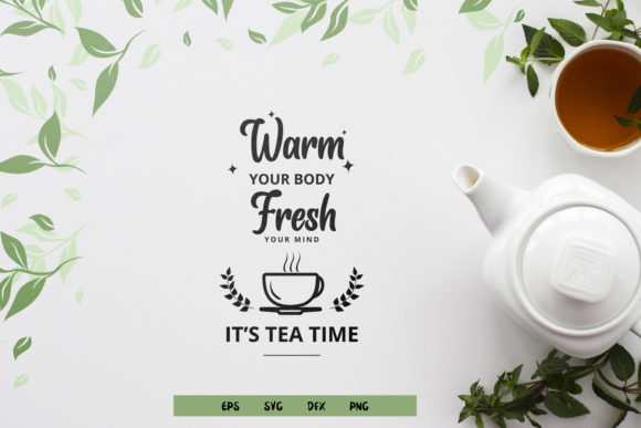 Reviewing the It's Tea Time SVG Quote File