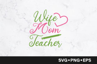Reviewing the Wife Mom Teacher Quote for Embroidery